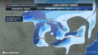Here's Timing For New Storm Bringing Mix Of Snow, Squalls, Rain
