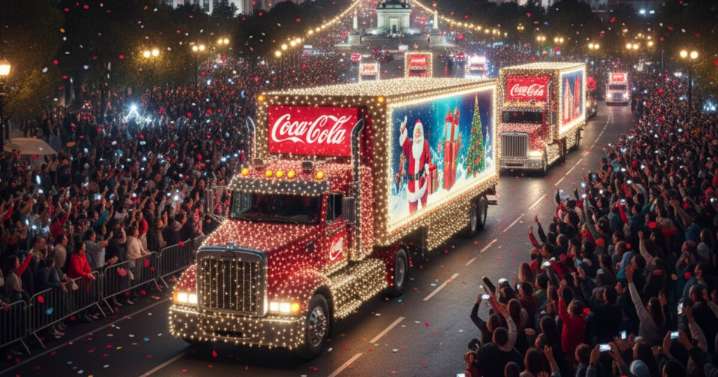 Exigen a Cofepris cancelar las Caravanas Navideñas de Coca-Cola por publicidad dirigida a menores