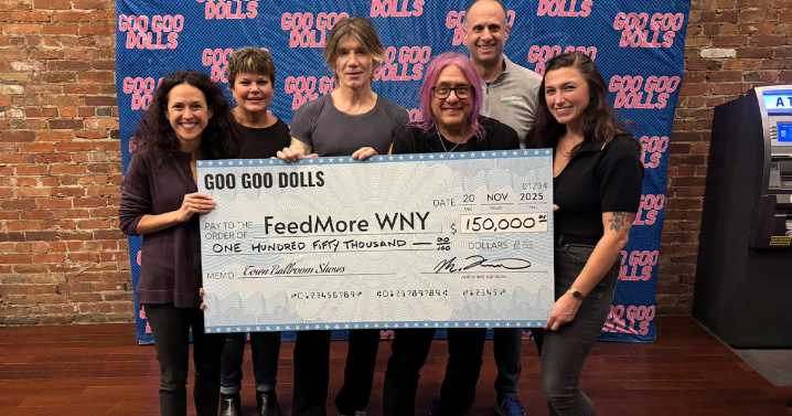 Goo Goo Dolls special hometown shows raise $150,000 to benefit FeedMore WNY