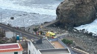 Dúas persoas morreron e quince quedaron feridas en varios accidentes por golpes de mar en Tenerife