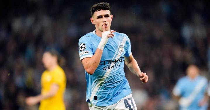 UCL: Guardiola backs Foden for England recall after brace against Dortmund