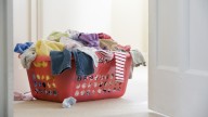 Proud Mom Shares Easy DIY Solution To Hide The Eyesore Of A Laundry Hamper: 'That's Genius'