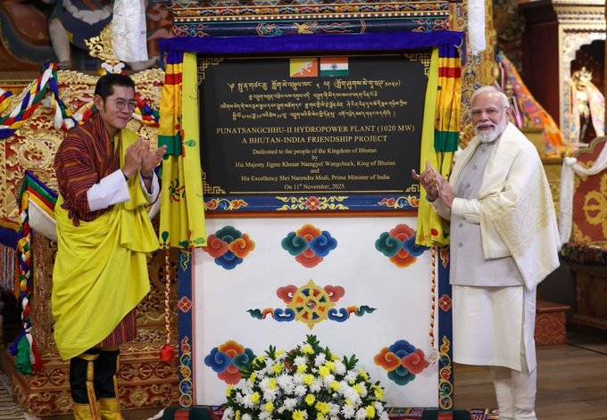 India Extends Rs 4,000 Crore Line Of Credit To Bhutan, Grants Land In Varanasi For Bhutanese Temple