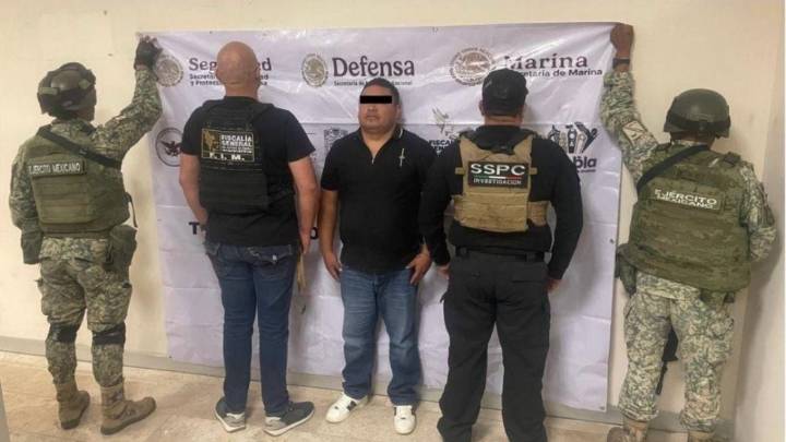 Cae “El Carretas”, presunto líder de bandas dedicadas al huachicol en Puebla y Tlaxcala