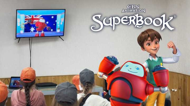 Superbook Helps Children in Ukraine Grow in Faith and Friendship
