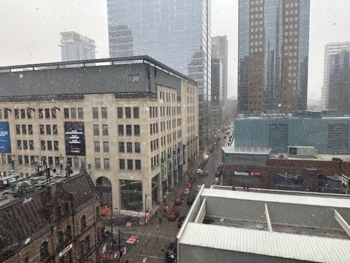 Weekend Weather: Snow and rain in forecast for Montreal