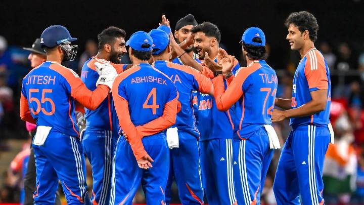 4th T20I: Washington, Axar, Dube help India beat Australia by 48 runs, take 2