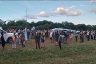 Marcha contra planta de hidrógeno verde reunió a cientos de vecinos en Colón