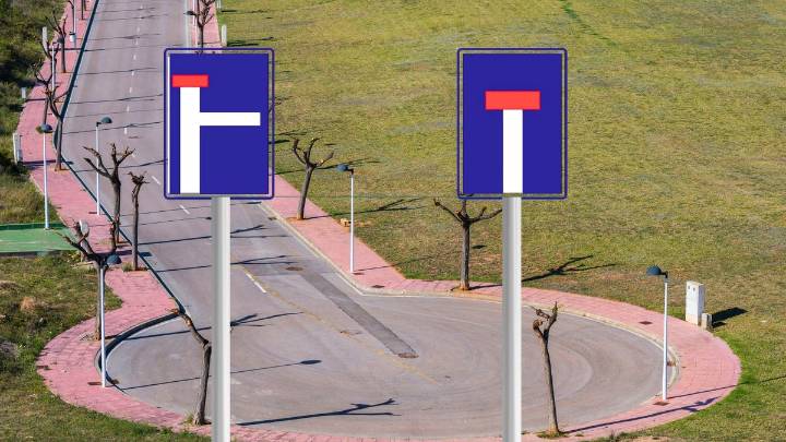 Pocos lo saben: ¿cuál es el significado de estas señales de tránsito con una línea blanca y roja?