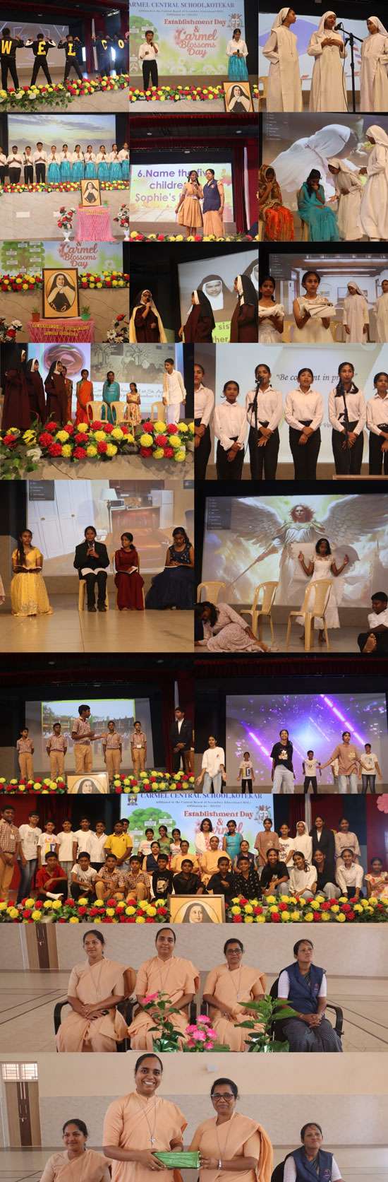 Carmel Blossoms and Establishment Day held at Kotekar