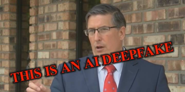 AI deepfake falsely shows Grand Island mayor banning Christmas lights