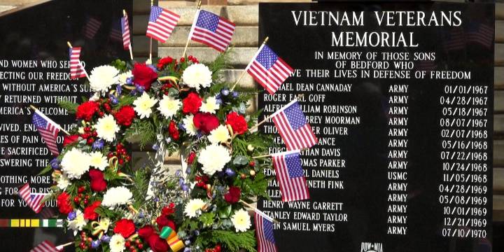 Bedford community honors 14 Vietnam veterans lost in the war