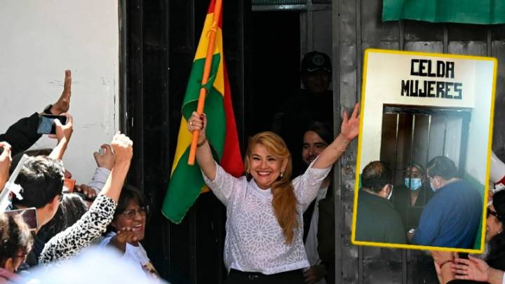 Expresidenta de Bolivia Jeanine Áñez recupera su libertad tras cuatro años de prisión por el caso “Golpe de Estado II”