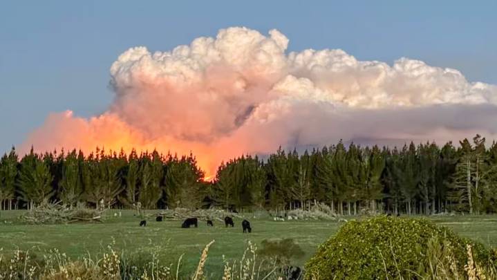 Inferno en Mordor: Impactantes imágenes del devastador incendio en el parque nacional neozelandés que trajo a la vida el mundo de ‘El señor de los anillos’