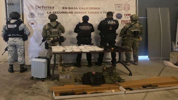 Desarticulan Laboratorio Clandestino de Drogas en Sinaloa con la Operación Frontera Norte