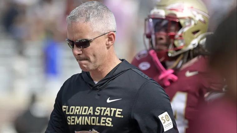 Mike Norvell says Florida State is ‘not even close’ after falling to 5