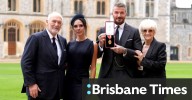 David Beckham knighted by King Charles
