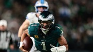 Sunday Night Football: Jalen Hurts scores on tush push, Eagles lead Lions 13
