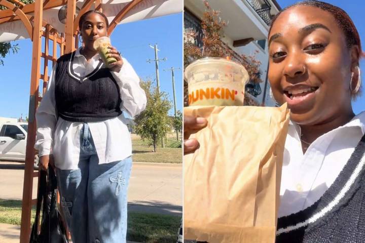 TikToker Asked to Leave Café When She's Spotted with Dunkin' Cup (Exclusive)