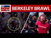 Turning Point USA event, protest turns violent in Berkeley, CA