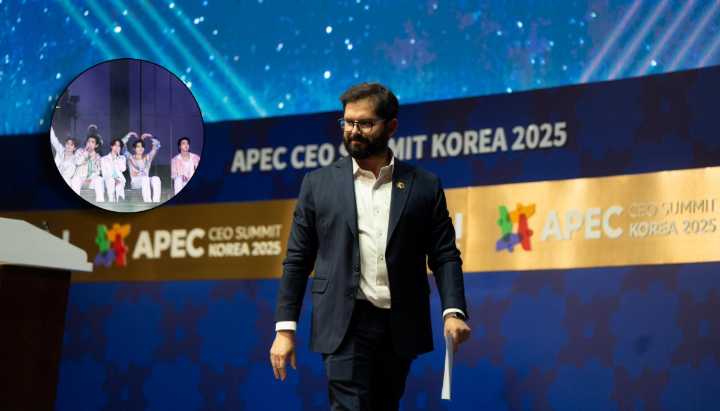 Presidente Boric terminó su gira por Corea del Sur y lanzó mensaje a BTS: "Solo nos faltó conocerlos"