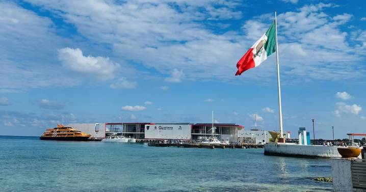 Vuelven los ferris entre Cozumel y Playa del Carmen tras suspensión por el Frente Frío 16