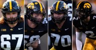 Will Iowa be without injured offensive line trio, starting cornerback against Michigan State?