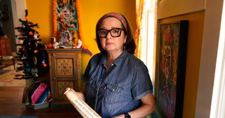 The Ten Commandments are up in Texas schools. They're also being taken down