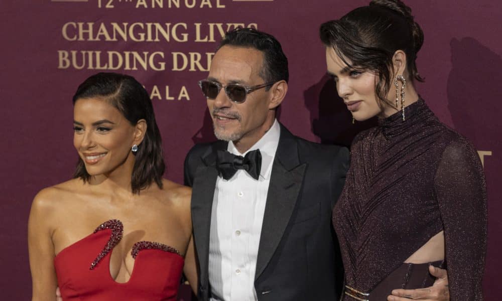 Eva Longoria y J Balvin son reconocidos por la Fundación Maestro Cares de Marc Anthony