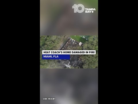 Fire destroys home owned by Miami Heat coach Erik Spoelstra