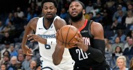 Thompson scores 28 points as Rockets beat Grizzlies 124