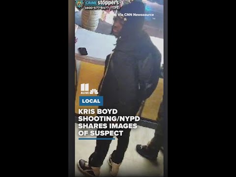 Kris Boyd shooting: NYPD shares images of suspect
