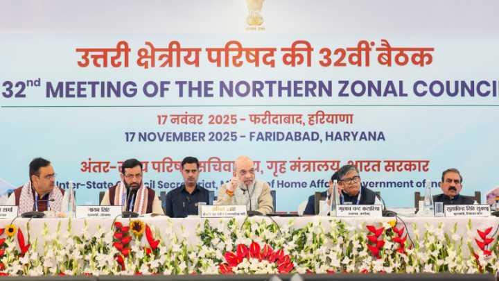 Culprits of Delhi bomb blast will be traced even from netherworld: Amit Shah in 32nd Northern Zonal Council meet