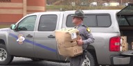 Kentucky State Police deliver hundreds of free Thanksgiving meals to Eastern Kentucky families