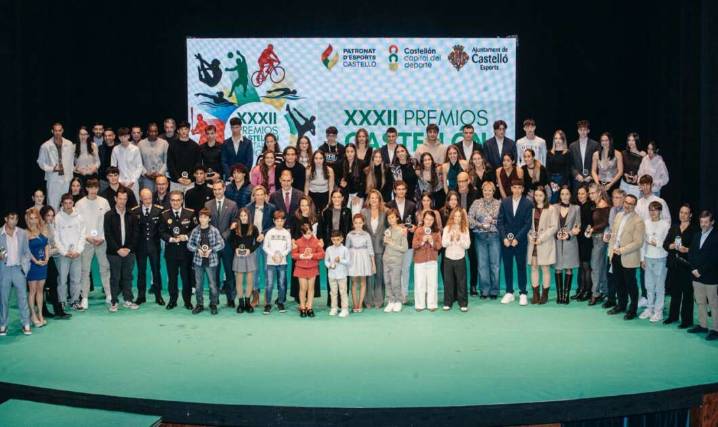 Castellón ensalza a sus deportistas más destacados en los XXXII 'Premios Castellón Capital del Deporte'