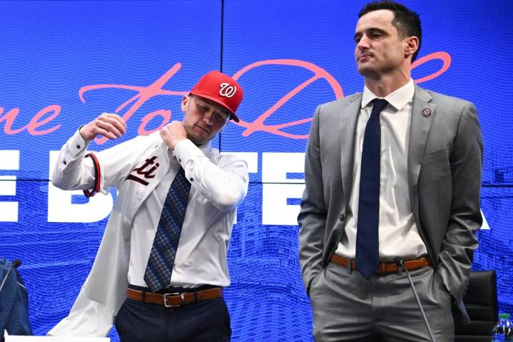 New Nationals manager Blake Butera got his first job in the majors the day his first child was born