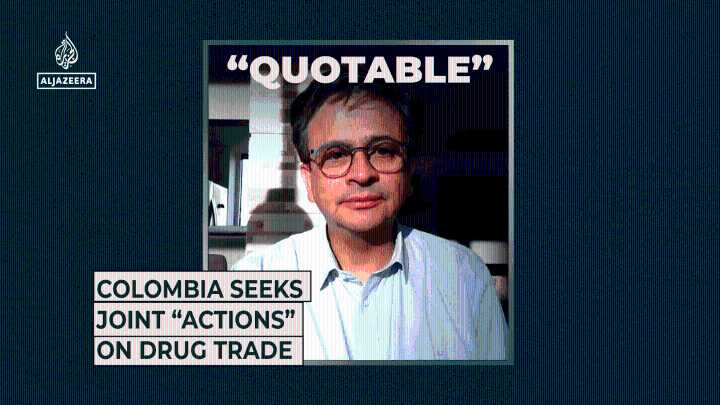 Colombia seeks joint “actions” on drug trade
