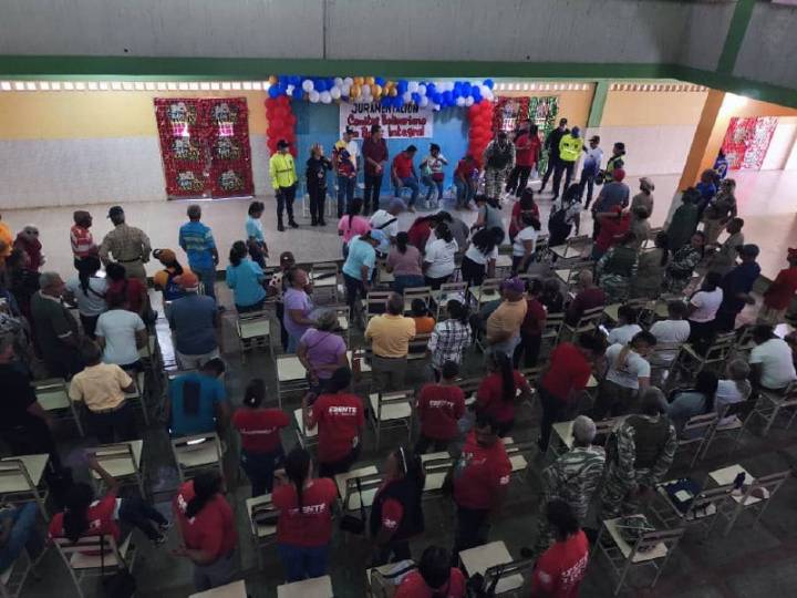 Se juramentaron los Comité Bolivariano de Base Integral en toda Venezuela