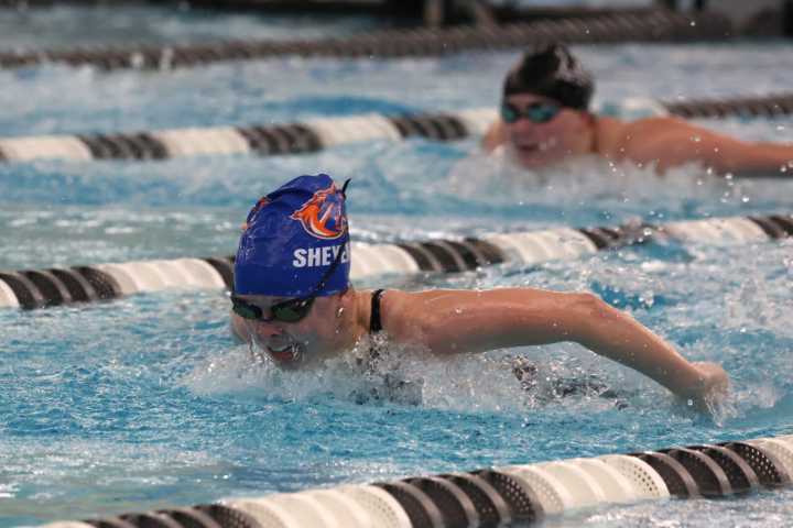 Sheyenne captures EDC girls swimming championship