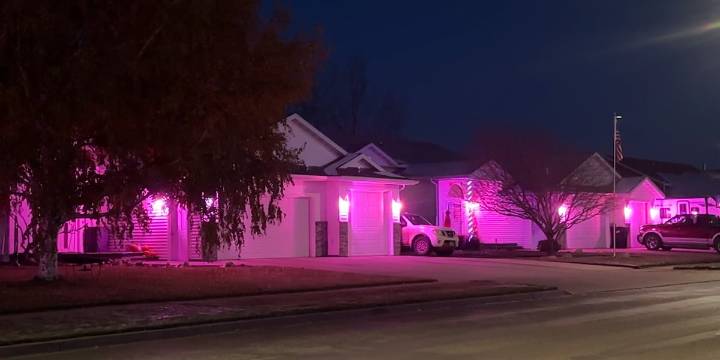‘A little bit of kindness goes a long way’: Neighborhoods’ kindness, support shines bright with pink lights