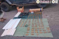 Detienen a 5 personas en el marco de las acciones por el Plan Michoacán; aseguran armas y drogas