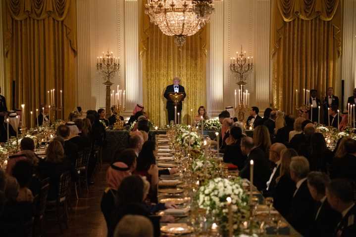 Cristiano Ronaldo cena con Trump en la Casa Blanca como parte de la delegación saudí