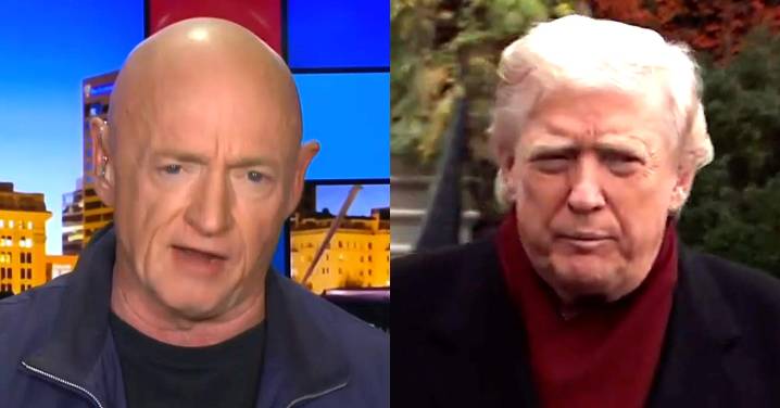 Mark Kelly Slams Trump for Having the FBI Question Him: ‘Attempt to Intimidate’