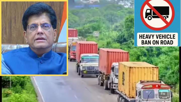 Heavy vehicles to be banned on Western Express Highway during peak hours, says Piyush Goyal