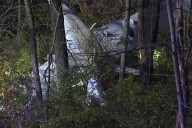 2 Men Walk Away Uninjured After Plane Crashes into Tree Line