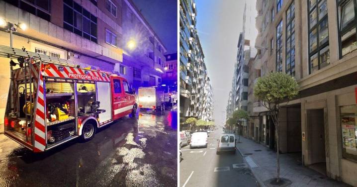 Un incendio en un piso de la Avenida de la Habana moviliza a los bomberos en una jornada de incidencias