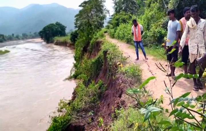 Cyclone ‘Montha’ aftermath: Rushikulya River ‘swallows 50 acres of farmland’