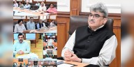CS Atal Dulloo Reviews Progress On Key NHLML Infrastructure Projects In J&K