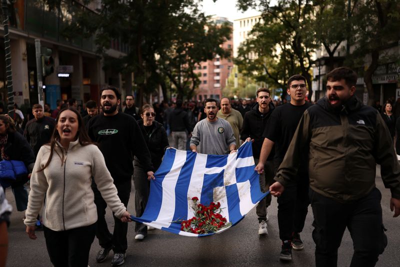 Greeks march to mark anniversary of 1973 student revolt against junta
