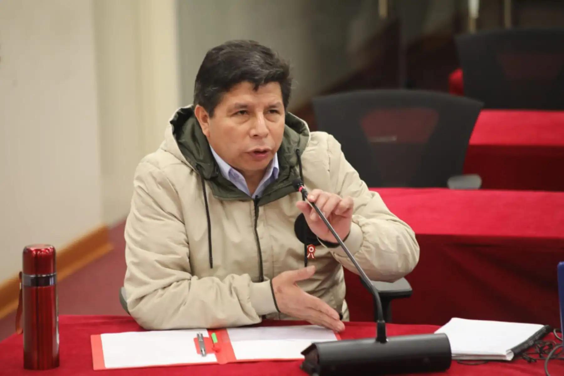 Poder Judicial efectúa lectura de adelanto de sentencia contra expresidente Pedro Castillo